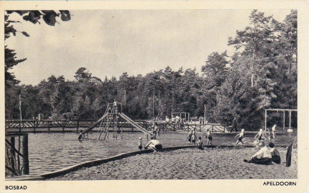 07269 Apeldoorn - Bosbad, Verzenden, 1940 tot 1960, Ongelopen, Gelderland
