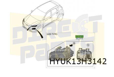 Hyundai Kona EV koplamp R (LED) Origineel! 92102J9050