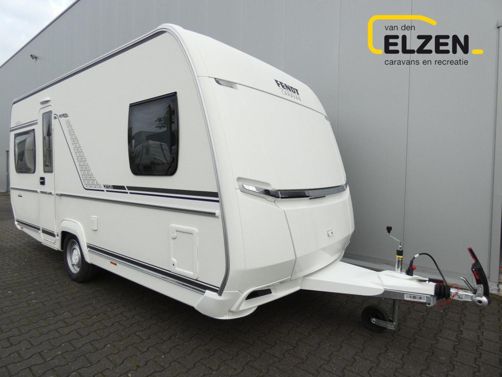 Fendt Bianco Activ 445 SFB Black Edition Actiepakket, Caravans en Kamperen, Caravans, Rondzit, Bedrijf, Overige typen, Fendt