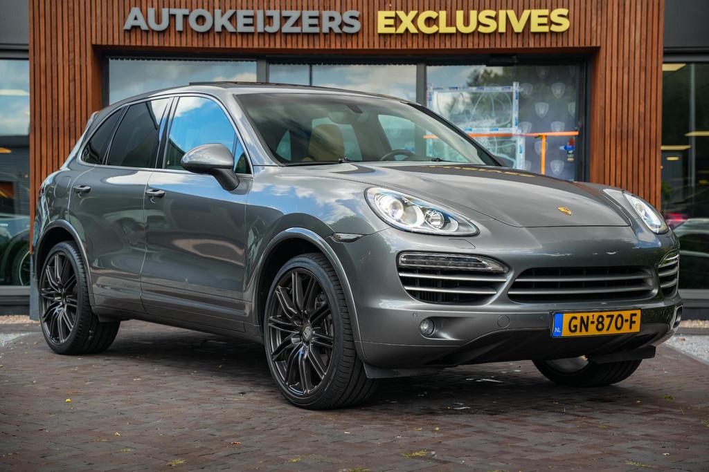 Porsche Cayenne 3.0 D Platinum Edition Panoramadak Leer Crui, Automaat, Gebruikt, 255 €/maand, Bedrijf