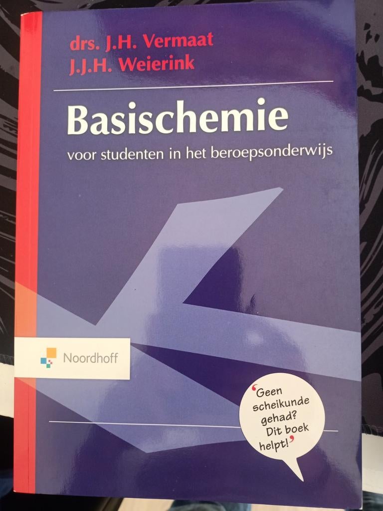 Basischemie voor studenten in het beroepsonderwijs, Boeken, Ophalen