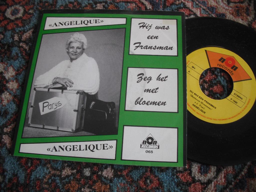 Angelique - Hij was maar een fransman (el2), Cd's en Dvd's, Vinyl | Nederlandstalig, Ophalen of Verzenden, Zo goed als nieuw, 12 inch
