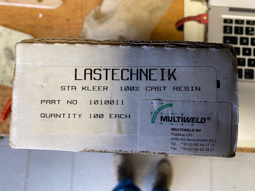 Multiweld Veiligheids 25  en donker glasplaatje 35 lashelm, Doe-het-zelf en Verbouw, Gereedschap | Lasapparaten, Ophalen, Gebruikt