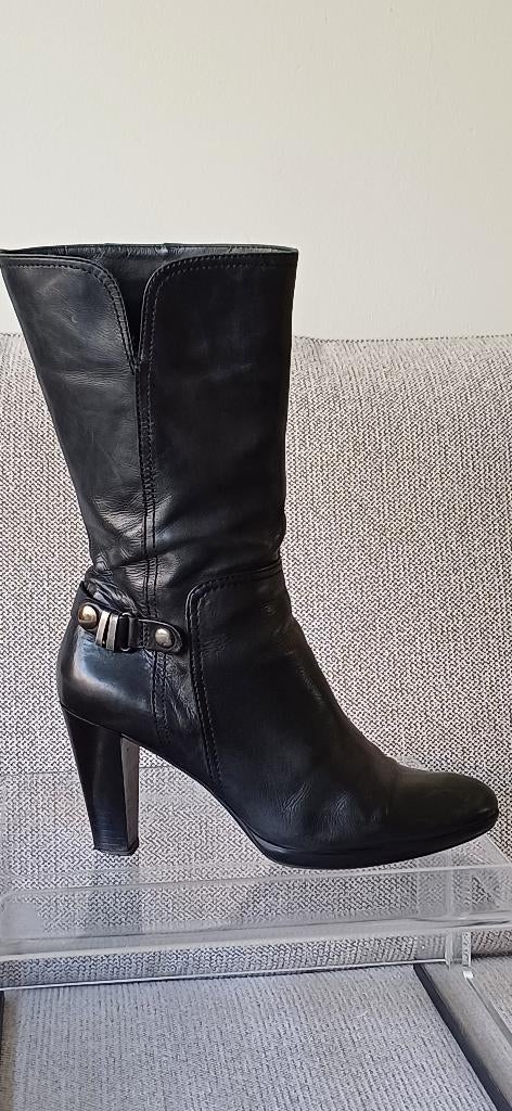 Prachtige halfhoge laarzen van MANAS Design    maat 41, Verzenden, Zwart, Lage of Enkellaarzen, Zo goed als nieuw