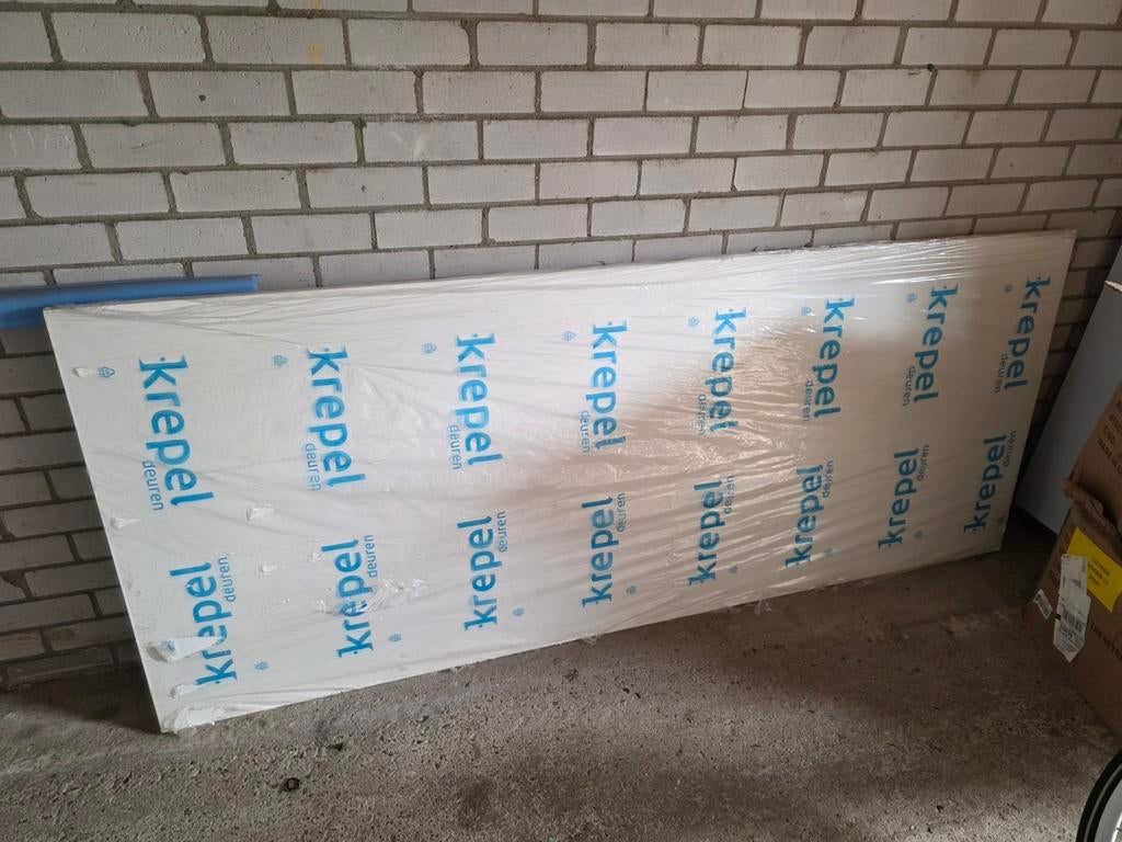 Kreupel Opdekdeur DA 901, RAL 9010, 930 x 2315 mm, Ophalen, Binnendeur, 215 cm of meer