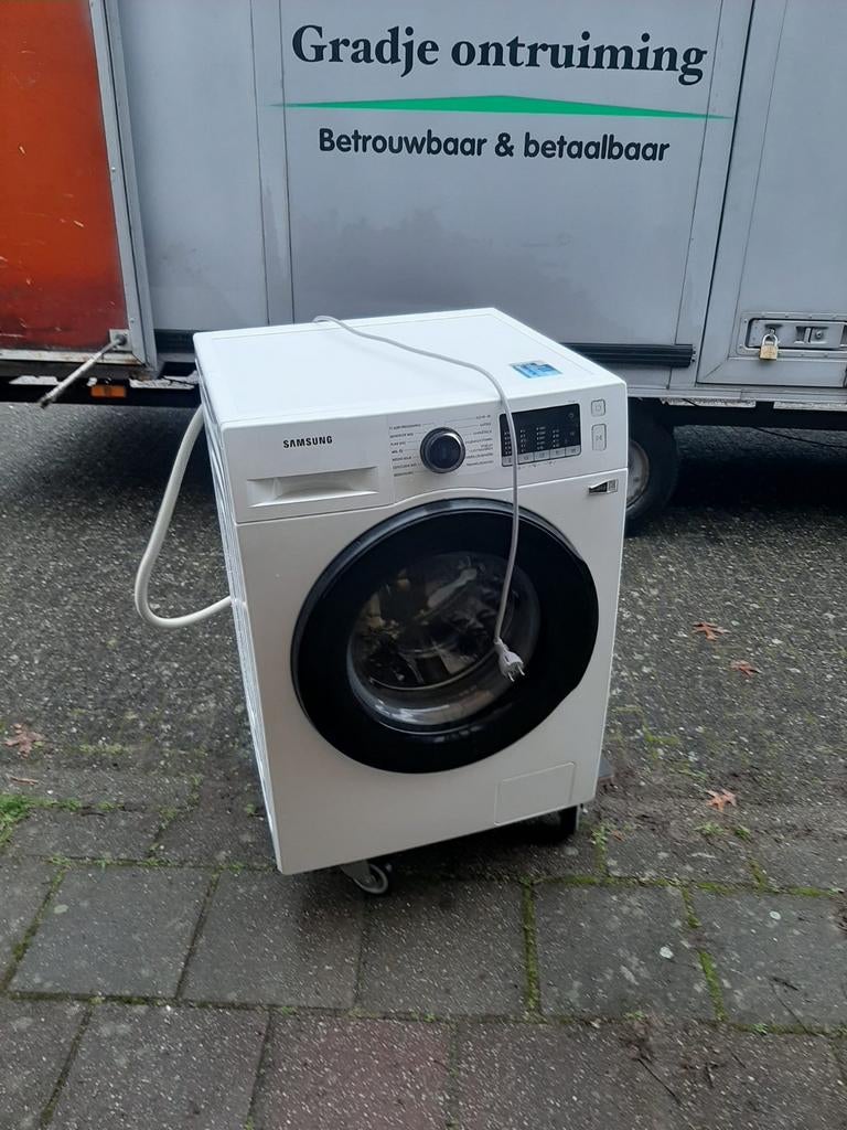 Samsung WW80TA049AE / 8KG / 1400 / A, Ophalen, 1200 tot 1600 toeren, 8 tot 10 kg, Zo goed als nieuw