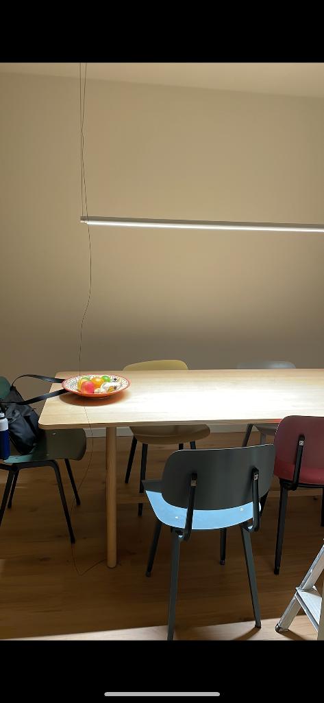 Hay factor linear suspension lamp, Huis en Inrichting, Lampen | Hanglampen, Ophalen, Zo goed als nieuw, Overige materialen, 50 tot 75 cm