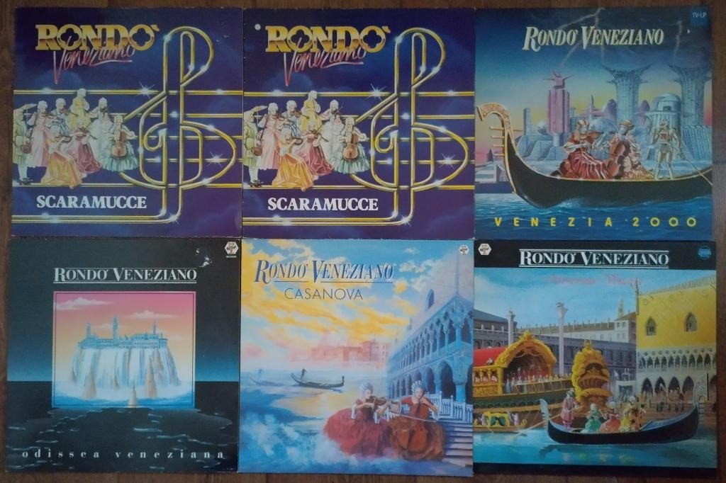 5 (6) LP's Rondò Veneziano, Ophalen of Verzenden, Zo goed als nieuw, 12 inch