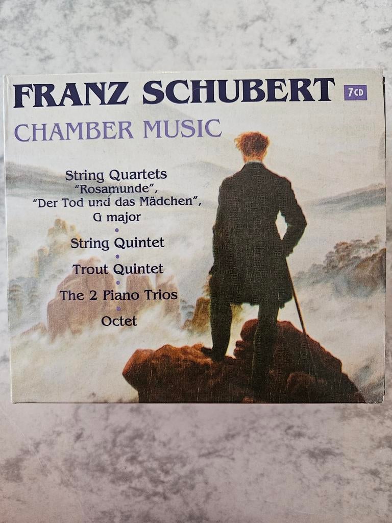 Franz Schubert - Chamber Music (7 CD Box Set) | Brilliant Cl, Cd's en Dvd's, Cd's | Klassiek, Kamermuziek, Boxset, Ophalen of Verzenden