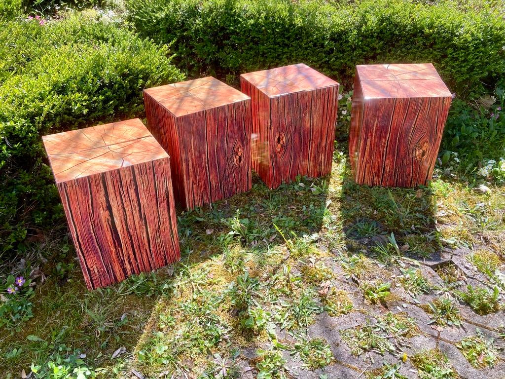 Leuke en handige opvouwbare kartonnen krukjes tot 200 kg, Ophalen, Gebruikt, Overige materialen