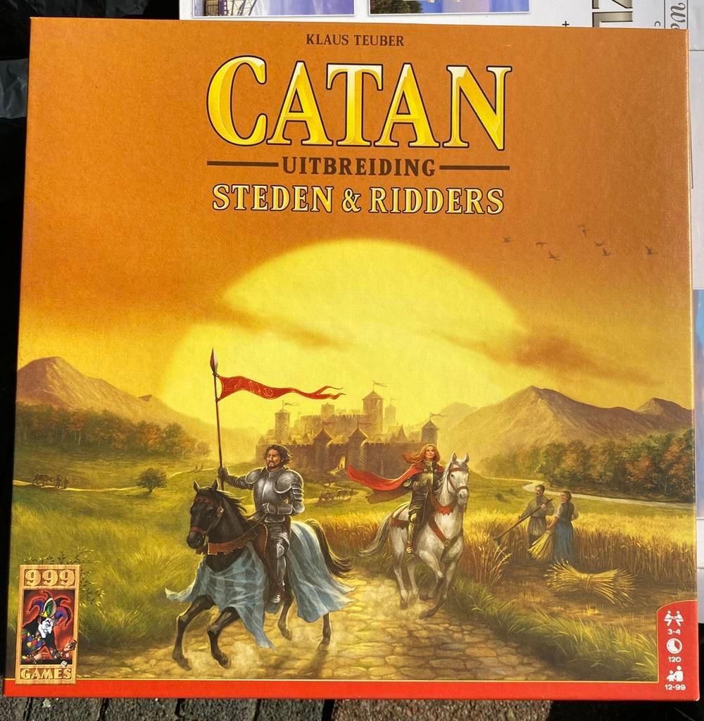 Catan. Steden en ridders, Ophalen of Verzenden, Zo goed als nieuw