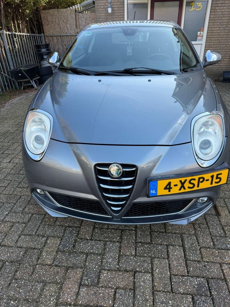 Alfa Romeo MiTo 1.4 Turbo 114KW 2009 Grijs, Auto's, Alfa Romeo, Voorwielaandrijving, Euro 5, 15 km/l, Zwart