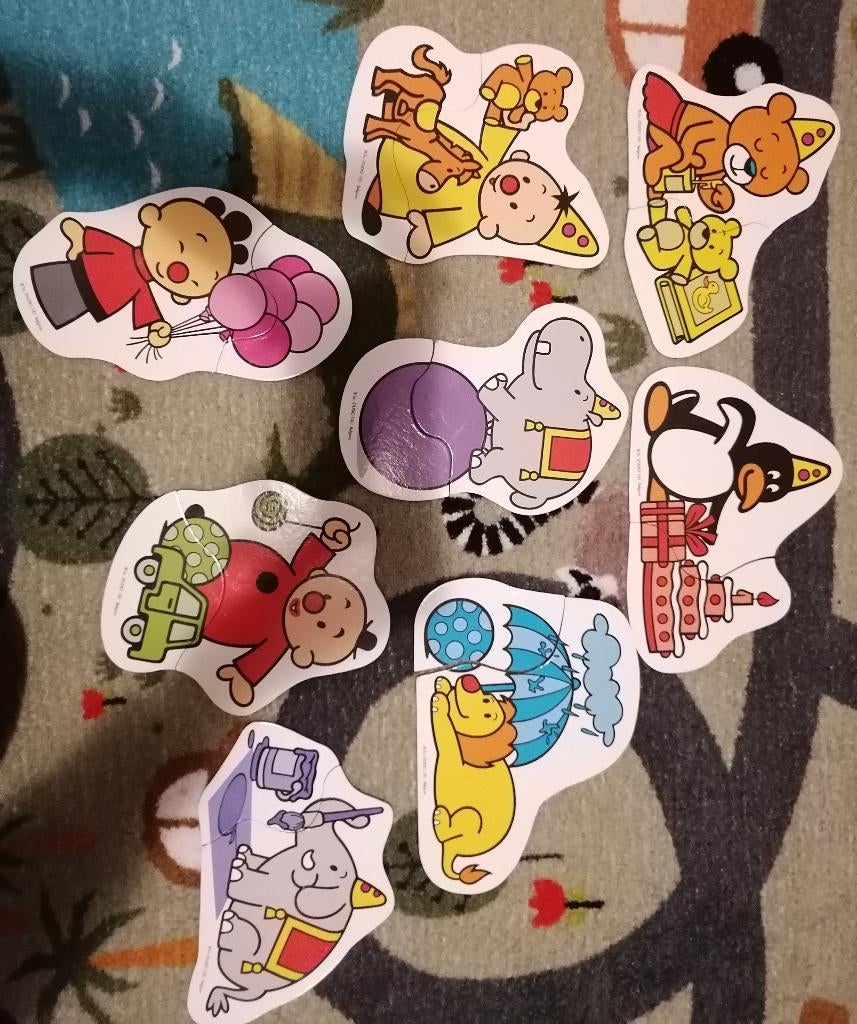 Bumba kleuren puzzel 2+, Ophalen of Verzenden, Minder dan 10 stukjes, Zo goed als nieuw, 2 tot 4 jaar