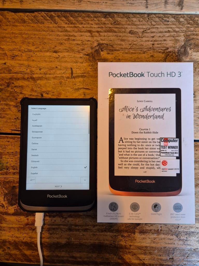 PocketBook Touch HD 3 e-reader, Ophalen of Verzenden