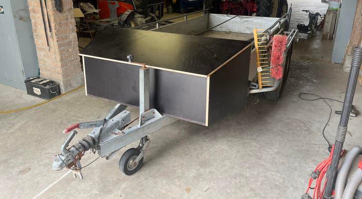 Anssems bakwagen (300x150), Fietsen en Brommers, Ophalen of Verzenden, Zo goed als nieuw, 80 kg of meer