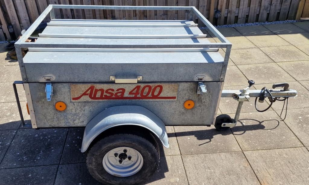 Ansa 400 visaanhanger nette staat vaste prijs €275, Ophalen, Zo goed als nieuw, Overige typen