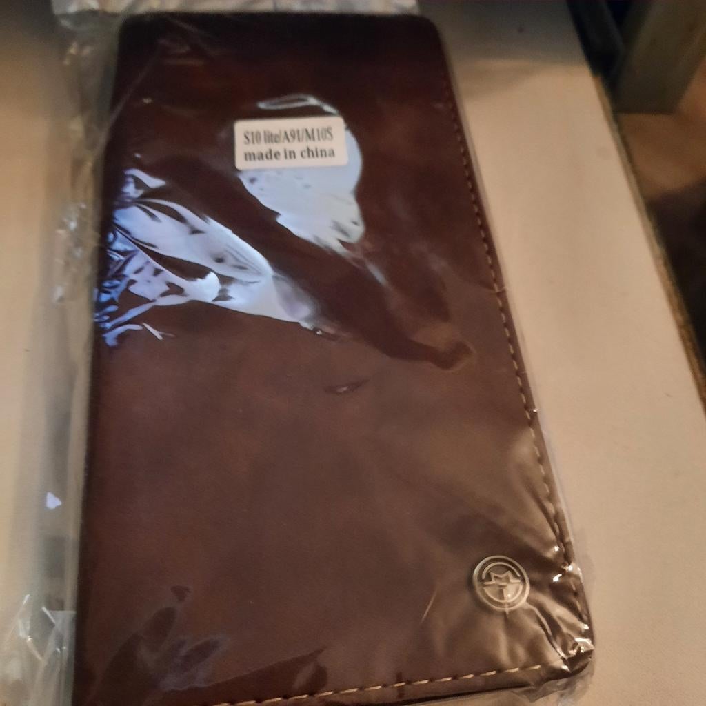 Nieuw Hoesje voor Samsung S10 Lite/A91/M10S - Bruin, Ophalen of Verzenden, Nieuw, Overige modellen, Hoesje of Tasje