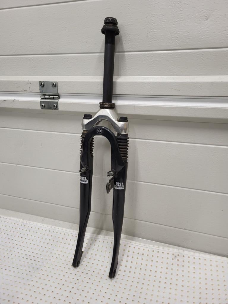 Zwarte Post Moderne verende voorvork, Ophalen of Verzenden, Gebruikt, Voorvork, Post Moderne