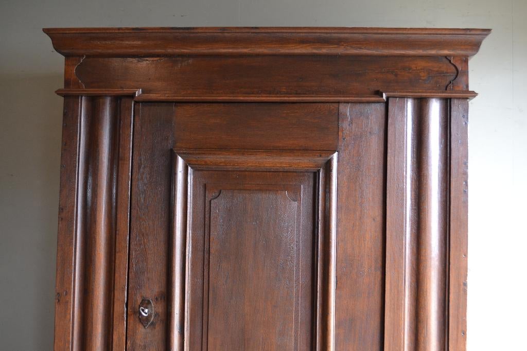 Prachtige antieke eiken houten Spindekast, broodkast., Verzenden