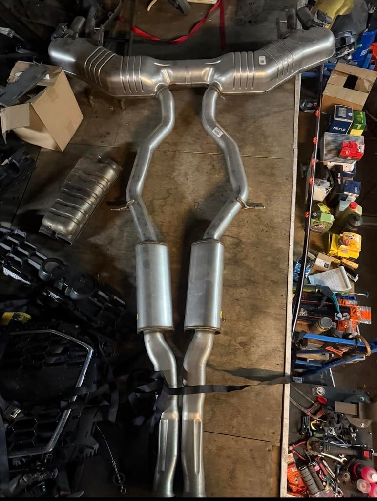 A217 AMG uitlaat origineel nieuwe, Ophalen of Verzenden, Gebruikt, Mercedes-Benz