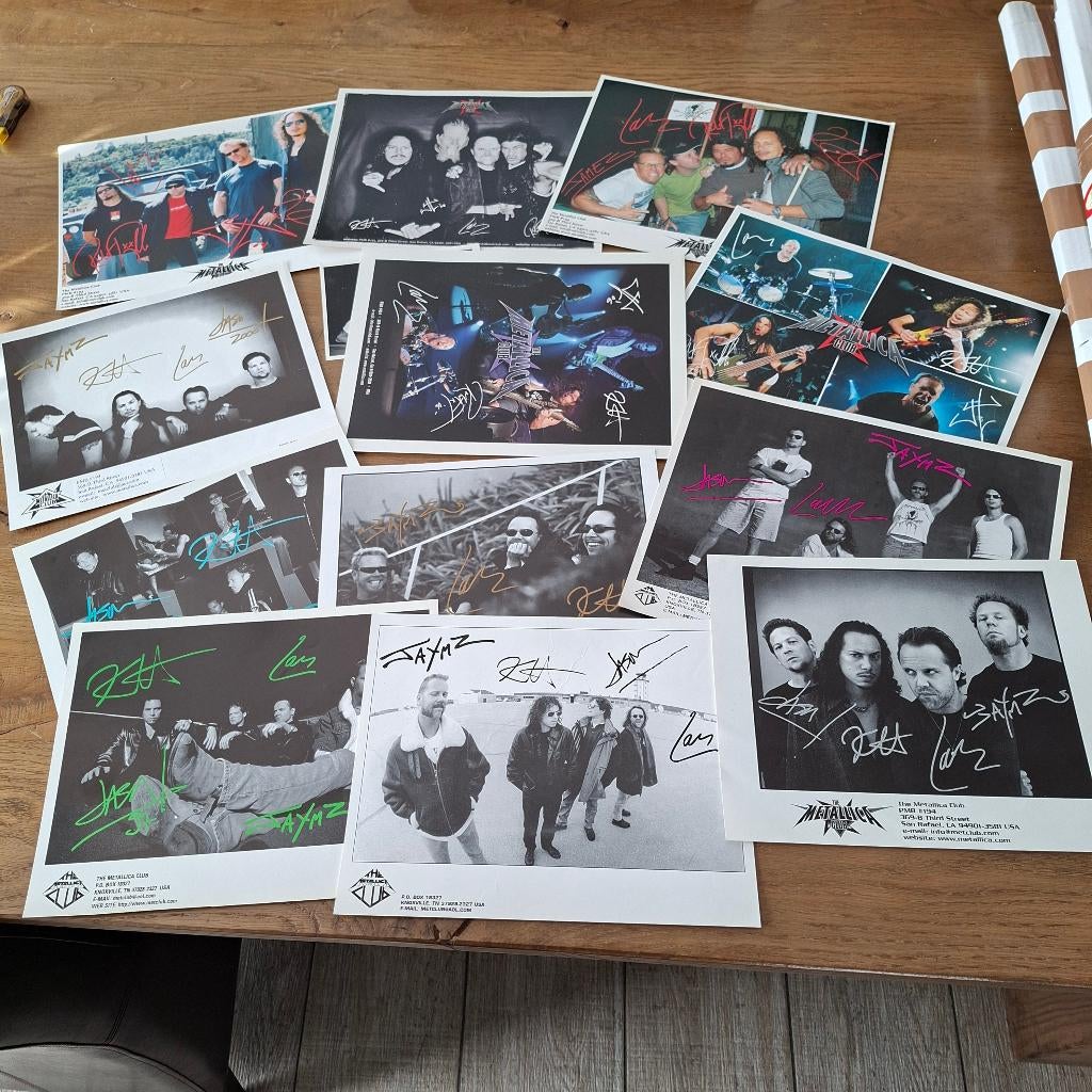 Metallica Fanclub Magazine Extra's Metclub, Ophalen of Verzenden, Gebruikt