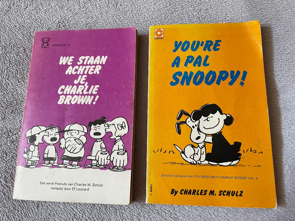 2 Snoopy pockets You're a pal snoopy, Boeken, Meerdere stripboeken, Ophalen of Verzenden, Zo goed als nieuw