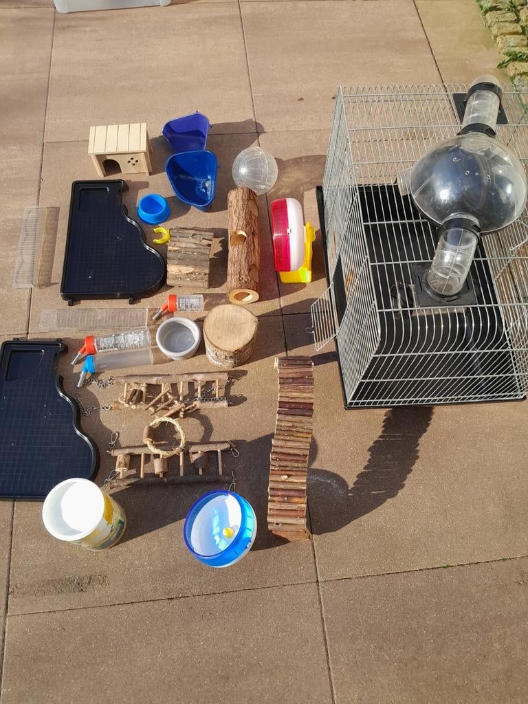 Hamsterkooi, Kooi, Gebruikt, Minder dan 75 cm, Ophalen