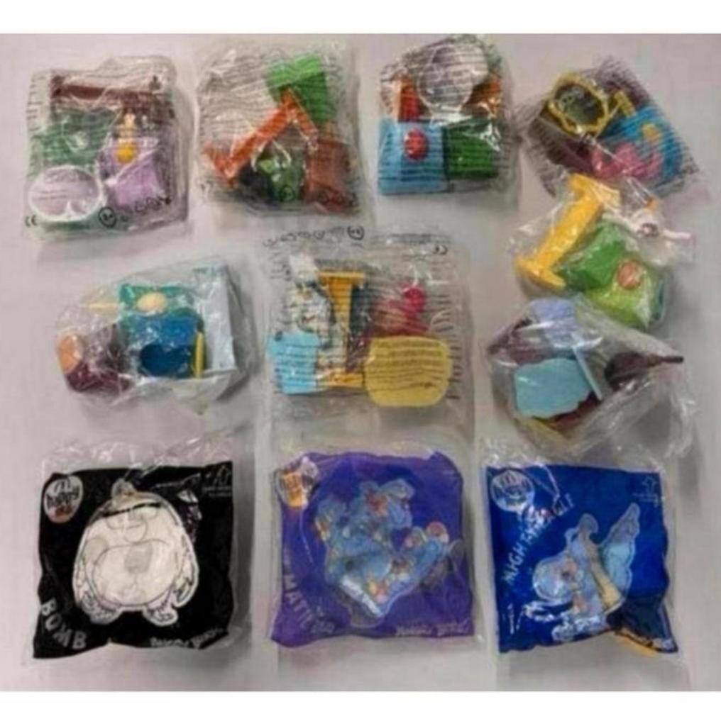 11x Vintage Happy meal McDonalds - speeltjes Angry Birds, Nieuw, Ophalen of Verzenden, H, H