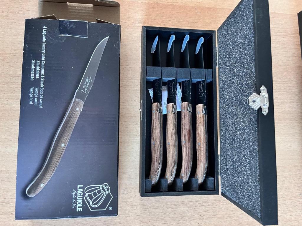 Laguiole Style de Vie Steakmessen, Ophalen, Nieuw, Rvs of Chroom