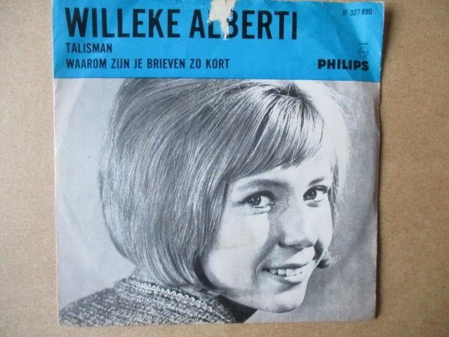 s5495 willeke alberti - talisman, Ophalen, Gebruikt, Overige genres, 7 inch