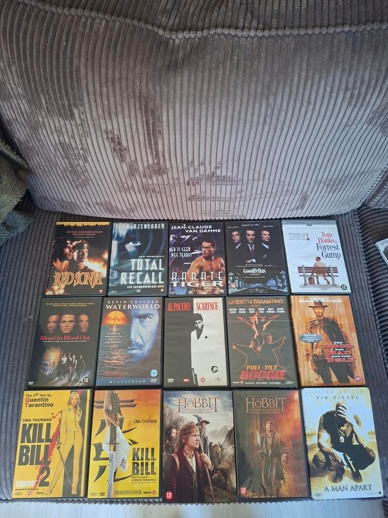 Actie dvd set 48 stuks, Vanaf 12 jaar, Ophalen of Verzenden, Zo goed als nieuw, Actie