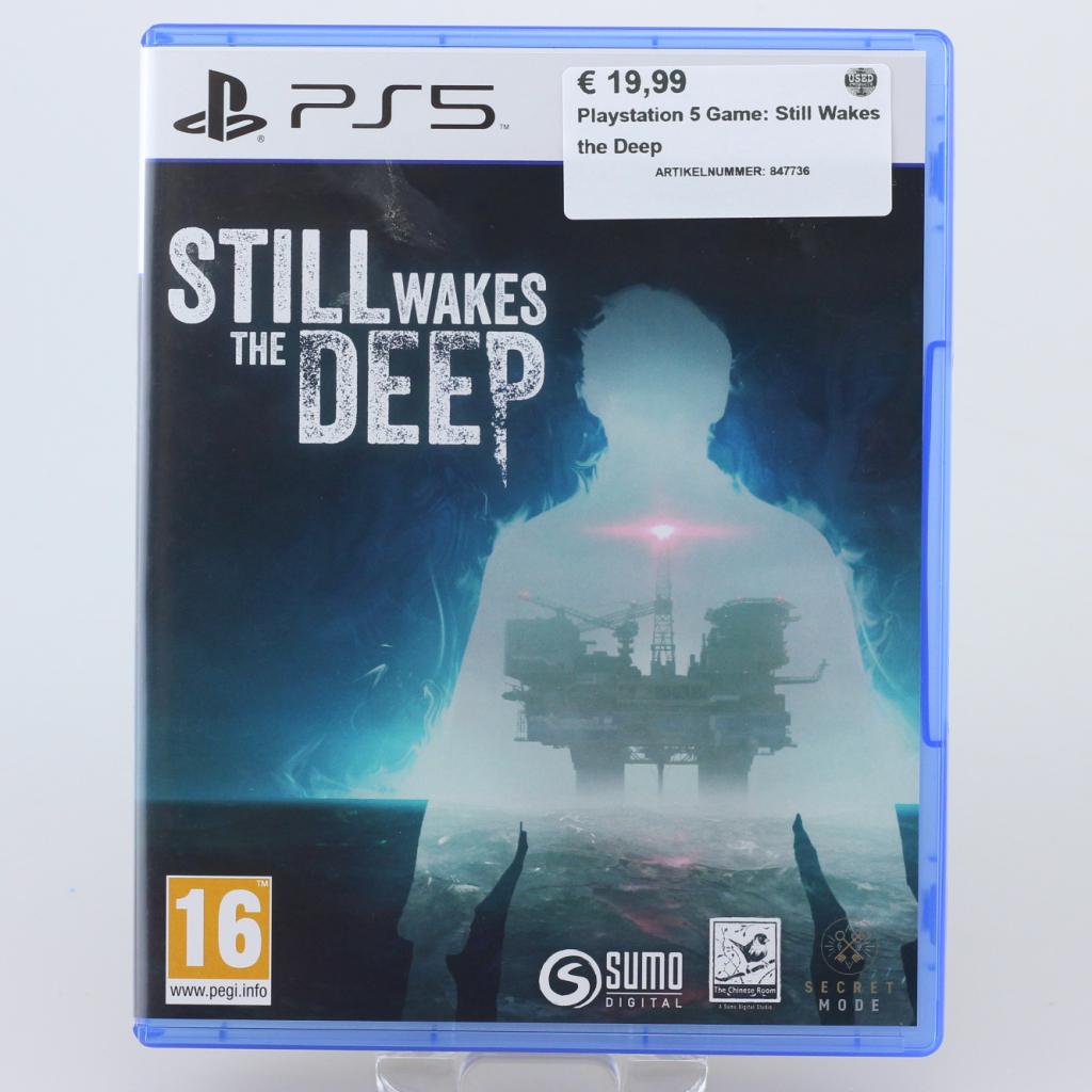 Playstation 5 Game: Still Wakes the Deep, Playstation, Zo goed als nieuw, Support@playstation.com, 2207 Bridgepointe Parkway
San Mateo, CA 94404
United States