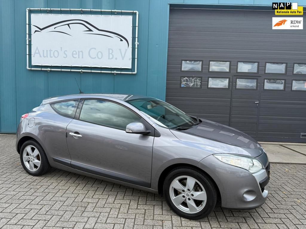 Renault Mégane Coupé 1.4 TCe Dynamique Clima Navigatie Cru, Voorwielaandrijving, Euro 5, 15 km/l, Gebruikt
