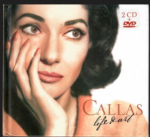 Maria Callas – Life & Art – [2CD/1DVD] – digibook, Ophalen of Verzenden, Romantiek, Gebruikt, Opera of Operette