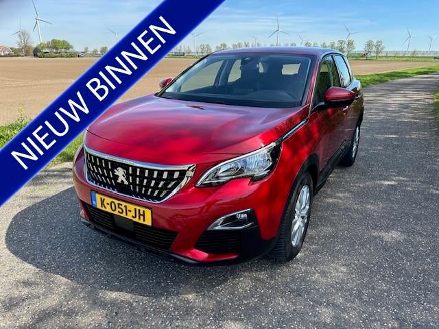 Peugeot 3008 1.2 PureTech Blue Lease Premium Trekhaak Navi E, Auto's, Voorwielaandrijving, 12 maanden, Gebruikt, 1199 cc