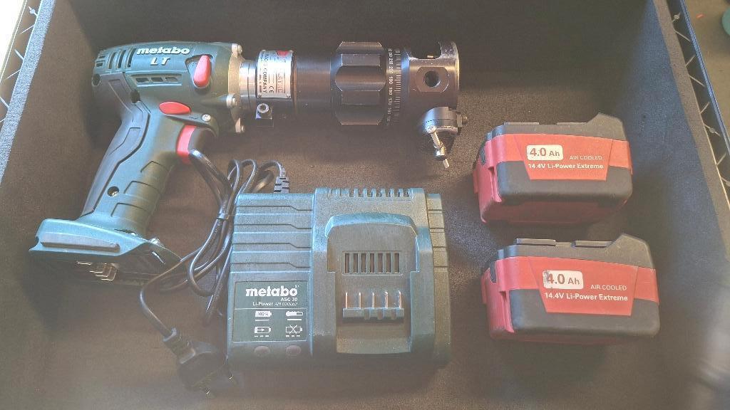 Metabo Tube Lathe Afkantmachine Squaring machine., ., Ophalen of Verzenden, Zo goed als nieuw, .