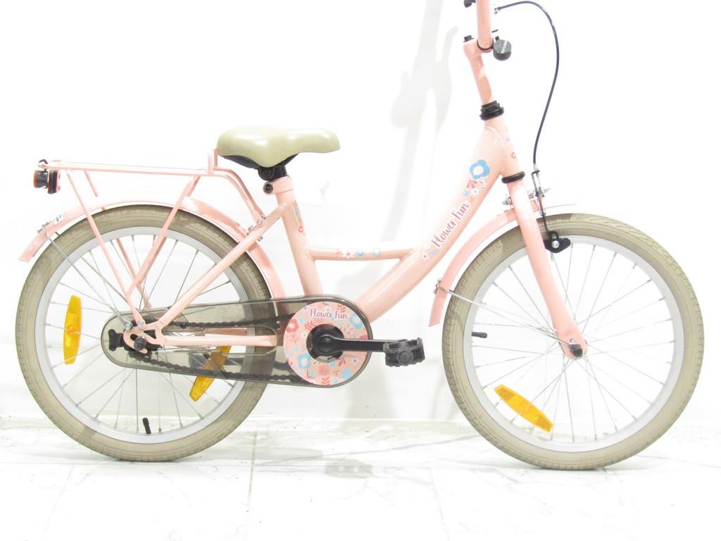 Bike fun Flower 18 roze meisjes 28cm 18inch, Nieuw, BIKE FUN