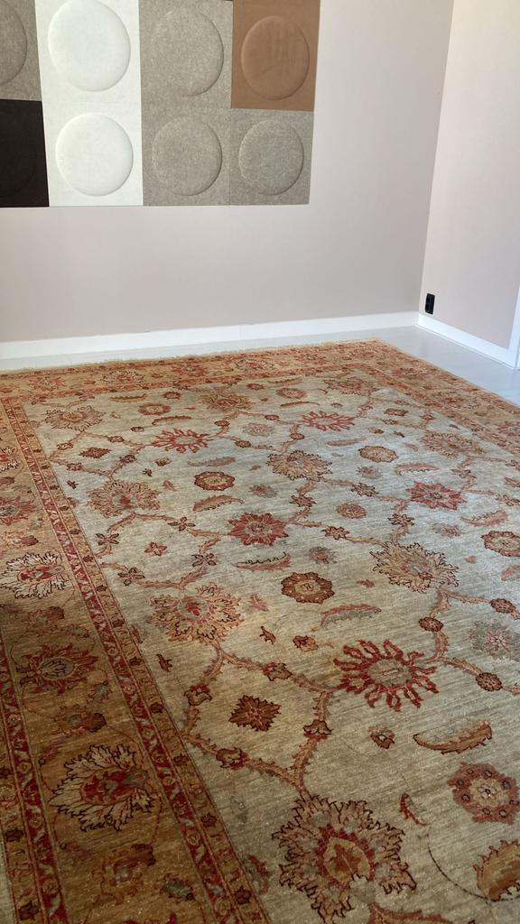 Vloerkleed Ziegler XXL, Ophalen, Gebruikt, Vintage, 200 cm of meer