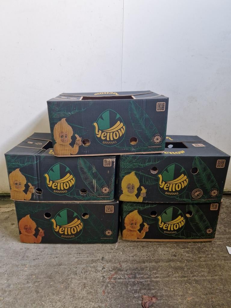 Verhuisdozen / Bananendozen gratis af te halen, Doe-het-zelf en Verbouw, Kratten en Dozen, Ophalen, Doos, Minder dan 35 cm