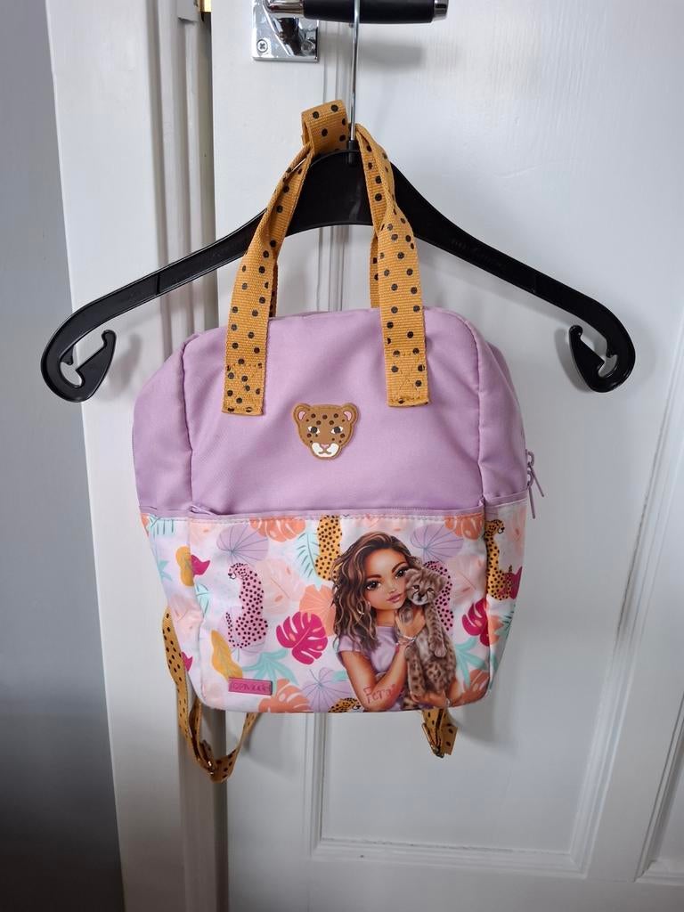 TOPModel Urban Jungle Rugzak Meisjes - Pastelpaars Luipaard, Overige merken, Minder dan 30 cm, 25 tot 40 cm, Nieuw