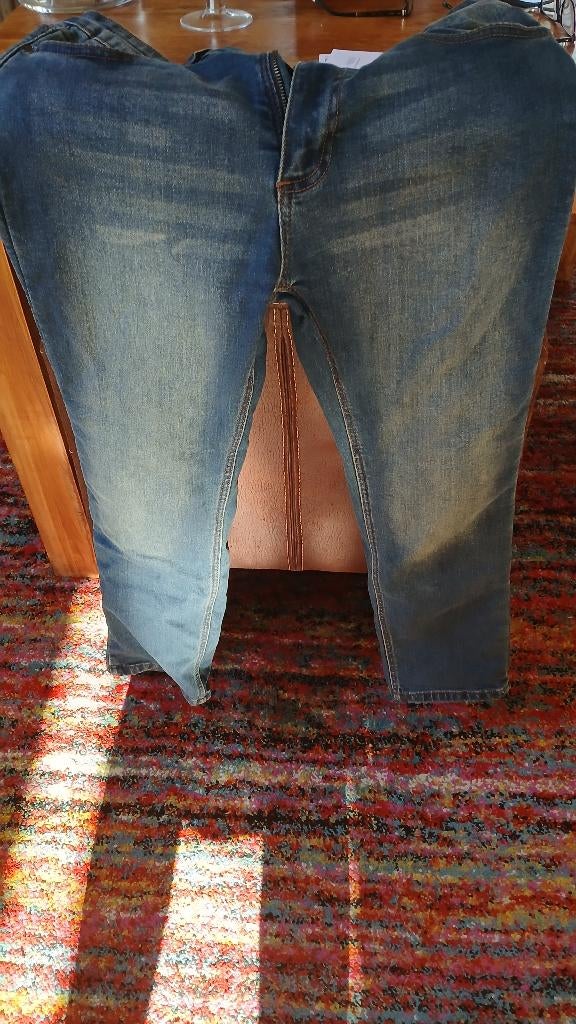 motorspijkerbroek maat 32-34 voor dames of heren, Dames, Course, Ophalen of Verzenden, Broek | textiel