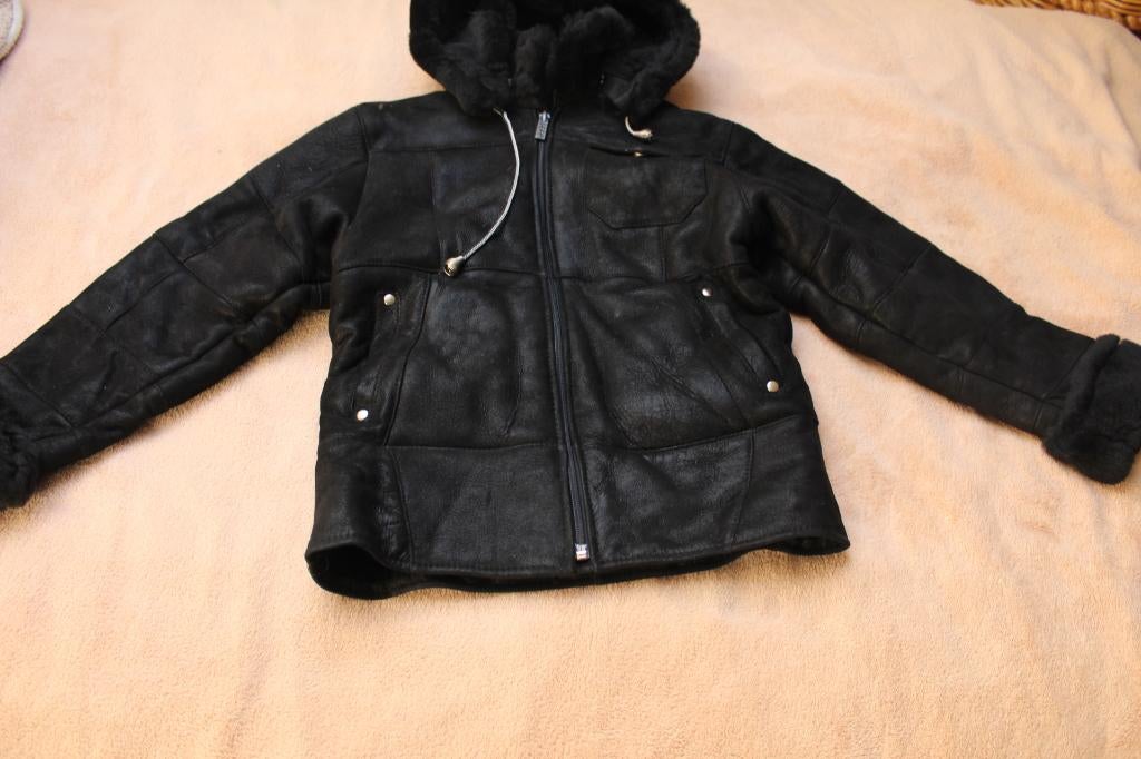 Zgan Lammy winterjas met capuchon maat 6 -8 jaar, Ophalen of Verzenden, Zo goed als nieuw, Jongen of Meisje, Jas