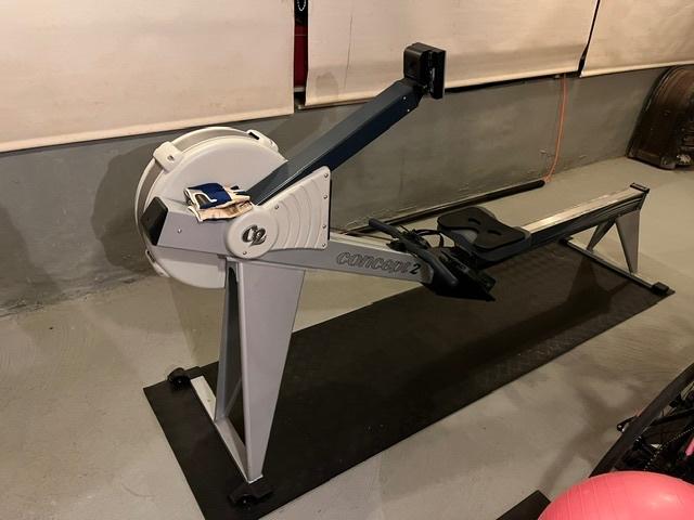 Concept 2 model E/PM4, Sport en Fitness, Fitnessapparatuur, Ophalen, Benen, Zo goed als nieuw, Metaal