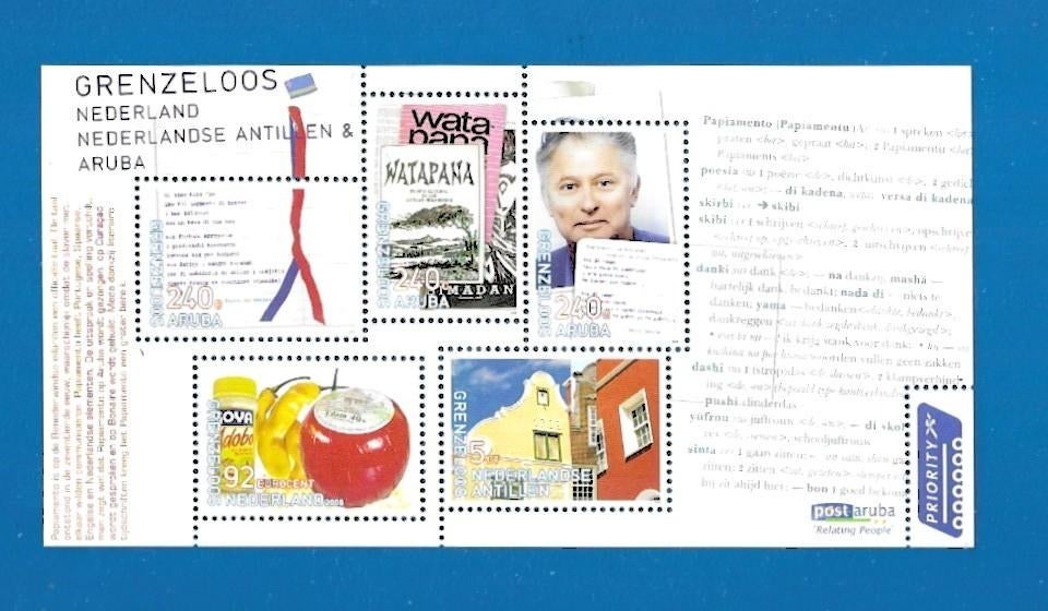 406 Grenzeloos Nederland Nederlandse Antillen & Aruba  Aruba, Postzegels en Munten, Postzegels | Nederland, Verzenden, Na 1940