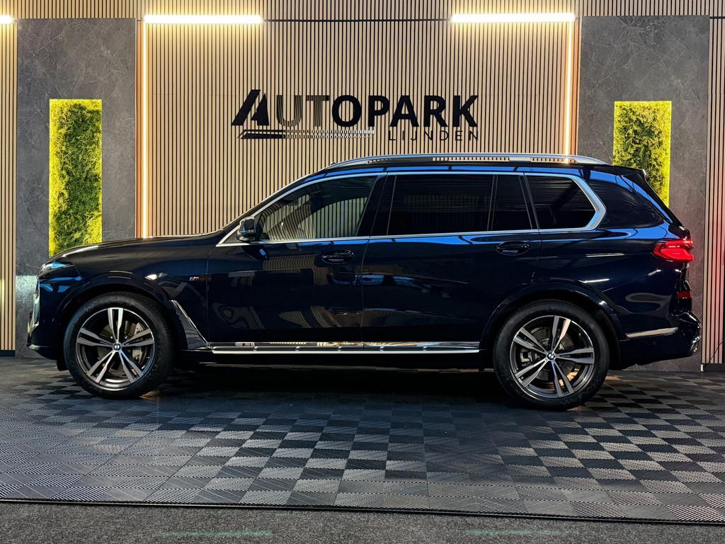 BMW X7 XDrive40i M-Sport|Softclose|Keyless|HUD|7Pers.|Skylou, Automaat, Gebruikt, Euro 6, Adaptive Cruise Control