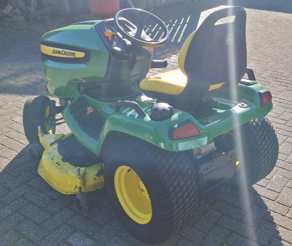 John deere x540 zitmaaier, Tuin en Terras, Grasmaaiers, Gebruikt, Elektrische starter, Mulchfunctie, Ophalen