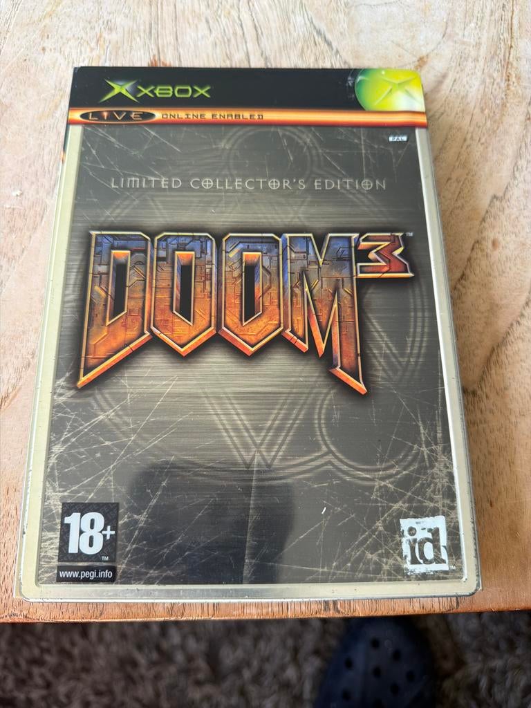 Doom 3 Limited Collector's Edition Xbox Original, Ophalen, Online, Gebruikt, Vanaf 18 jaar