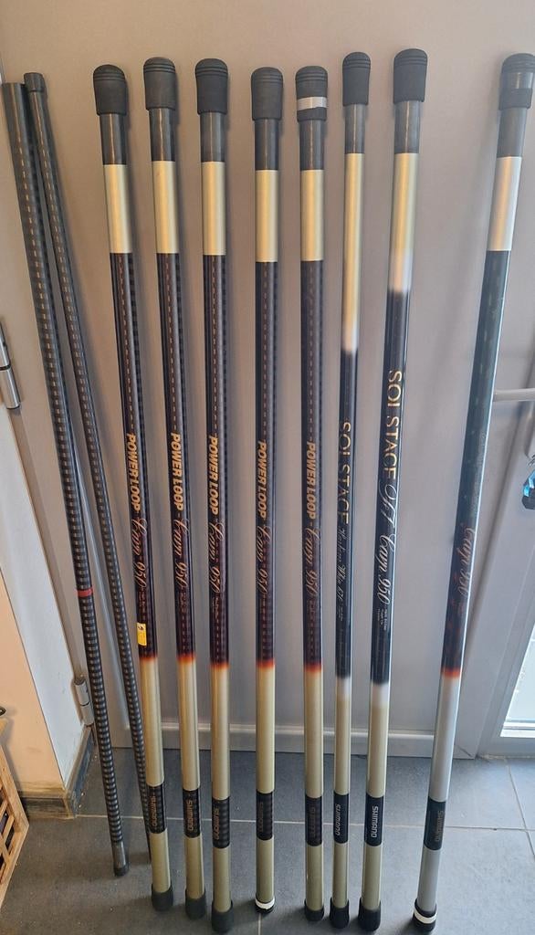 Vaste hengels shimano, Ophalen, Zo goed als nieuw, Vaste hengel