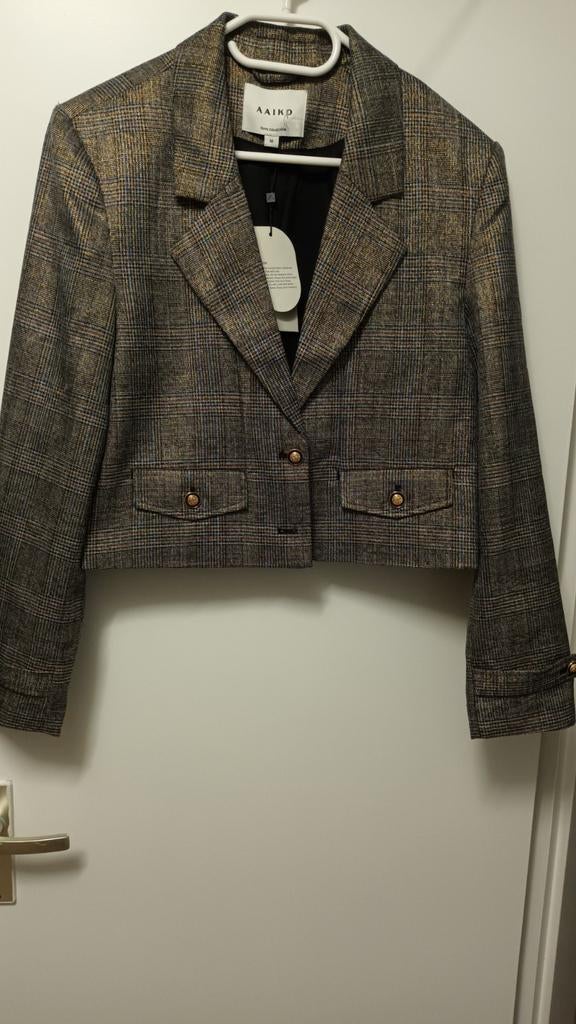 Aaiko jasje maat M, Maat 38/40 (M), Aaiko, Bruin, Nieuw