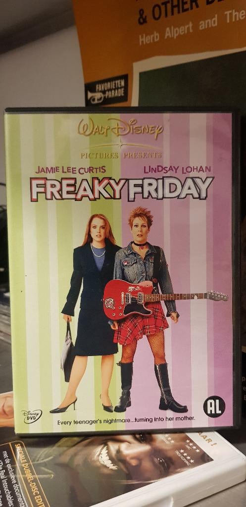 dvd Freaky friday (Z226-324), Alle leeftijden, Ophalen of Verzenden, Zo goed als nieuw, Overige genres
